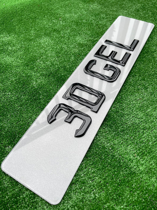 3D Gel Plate - Road Legal - Pair