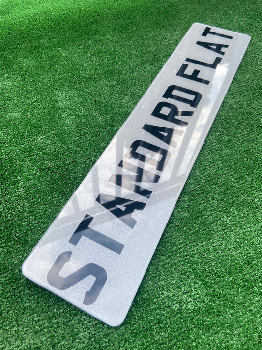 Standard Plate - Road Legal - Pair